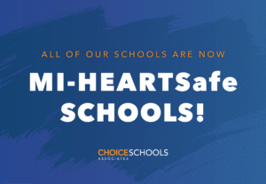 All of our schools are now MI-HeartSafe Schools!