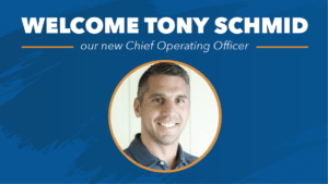 Tony Schmid Welcome Image