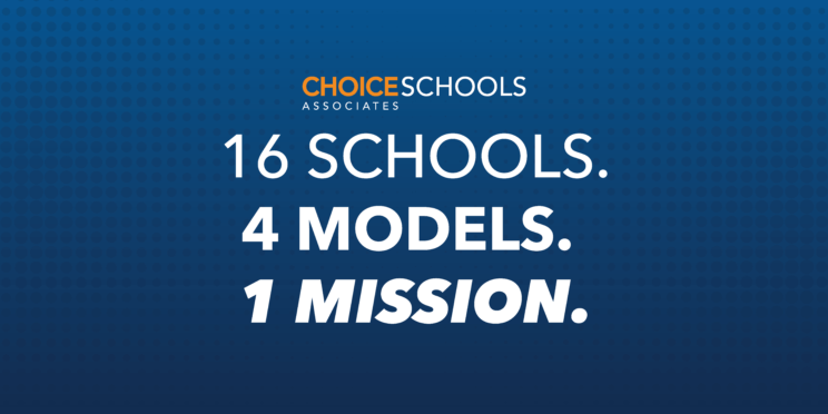16 Schools, 4 Models, 1 Mission Graphic