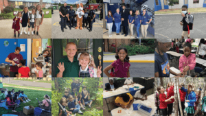 collage image of Choice's Summer Happenings across all schools