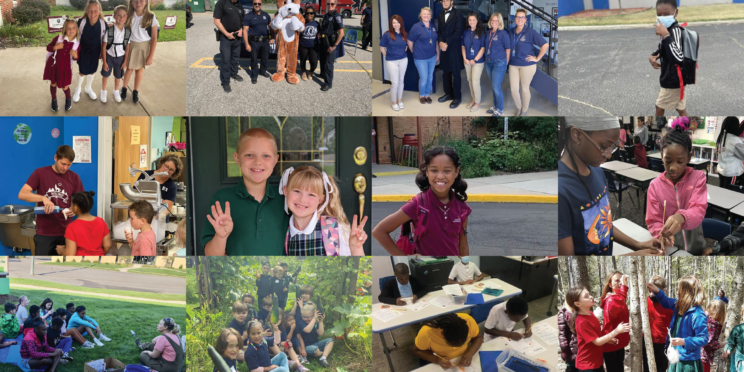 collage image of Choice's Summer Happenings across all schools