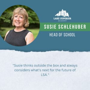 Principal Appreciation Month Image for Susie Schlehuber