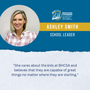 Principal Appreciation Month Image for Ashley Smith