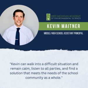 Principal Appreciation Month Image for Kevin Maitner