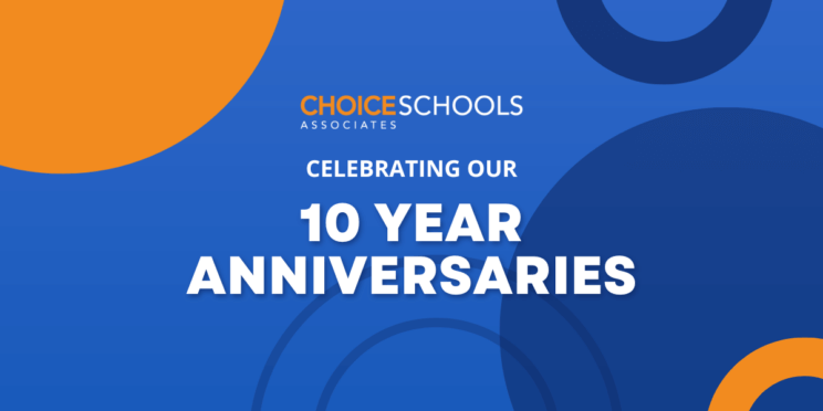 Celebrating our 10 year anniversaries